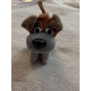 Walt Disney Company Dodger Dog 1988 Oliver & Company Plush McDonald's Ornament